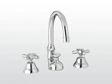 ROMA 3225TC - 3 hole countertop washbasin tap by RUBINETTERIE STELLA - view 2